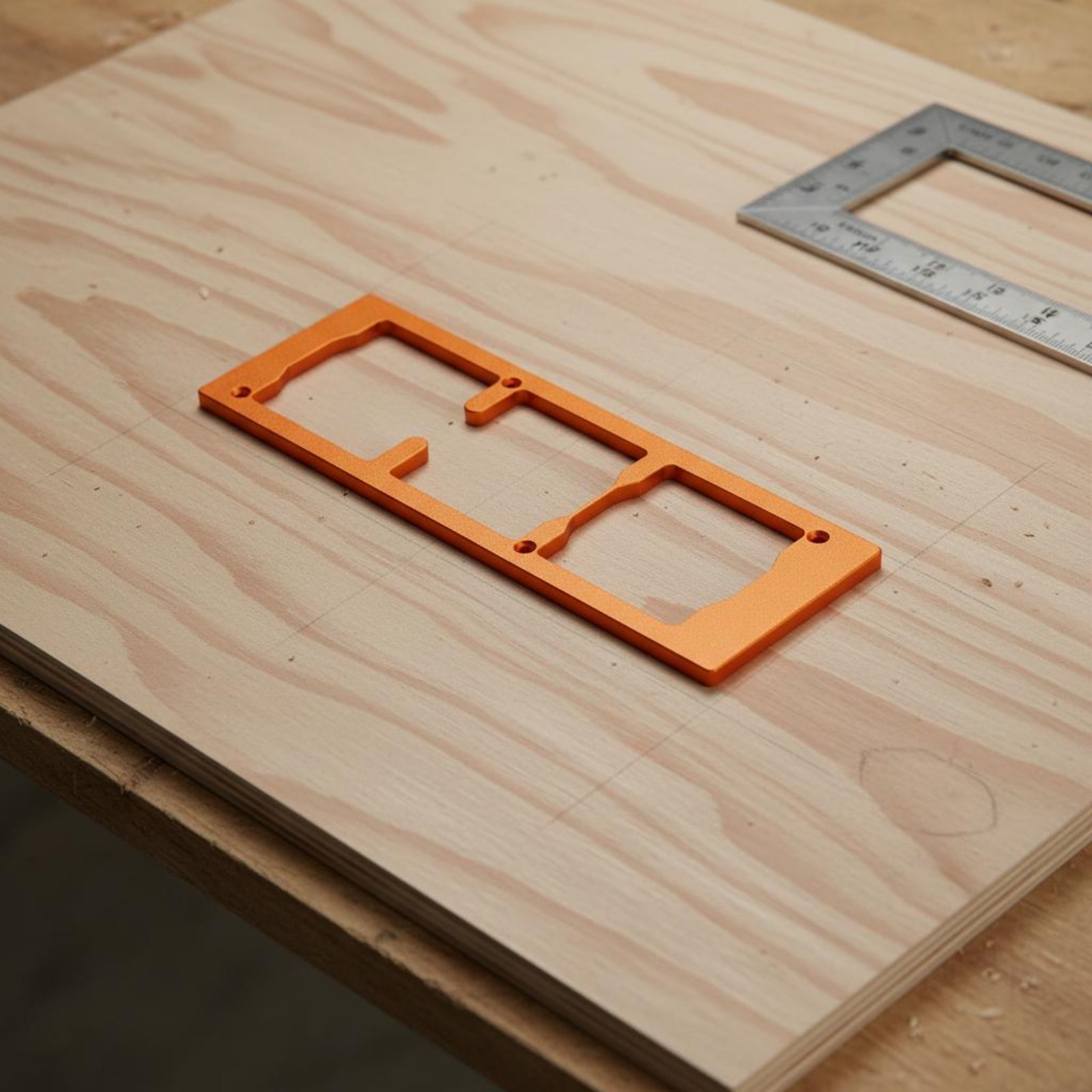 Woodworking Templates - Dispositivo per Foratura a 86 Fori,