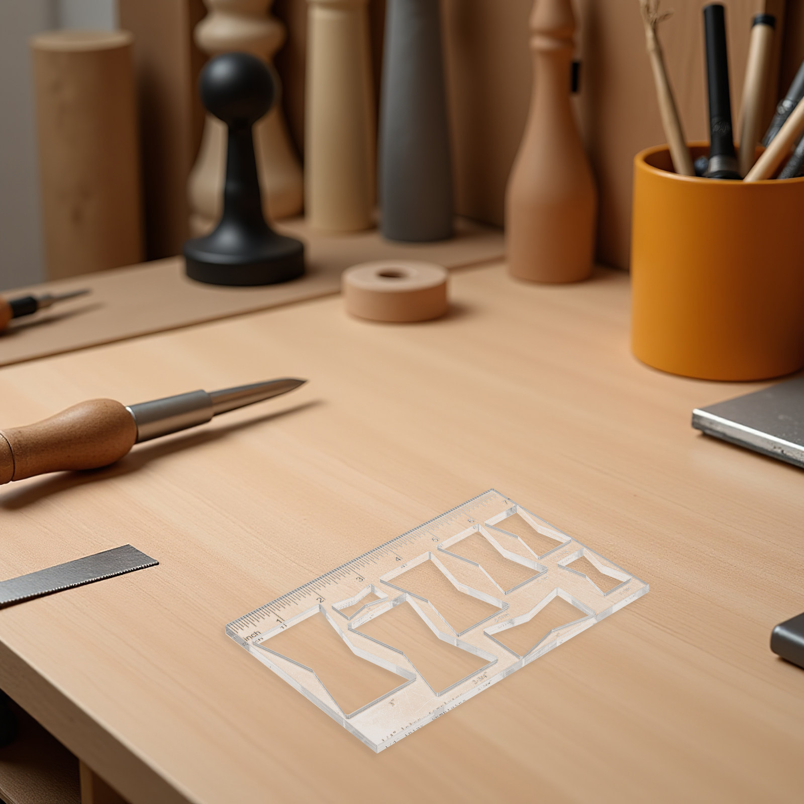 Woodworking Templates - Mascherina per fresatrice a farfalla in