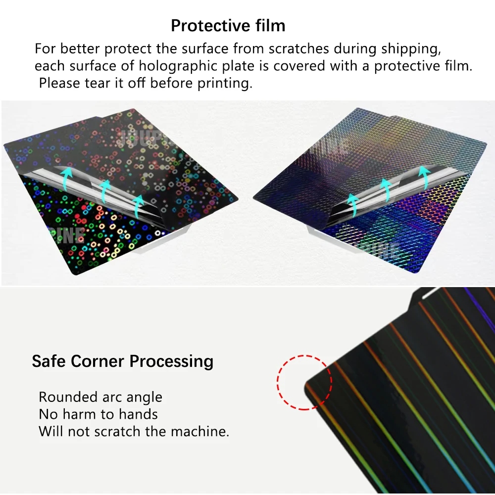 Creality Printer Ender 3 - Piastra di stampa a doppio riscaldamento