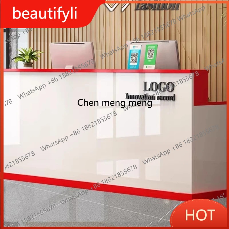Woodworking Institute - A139 Beauty Institute Reception Desk, Scrivania