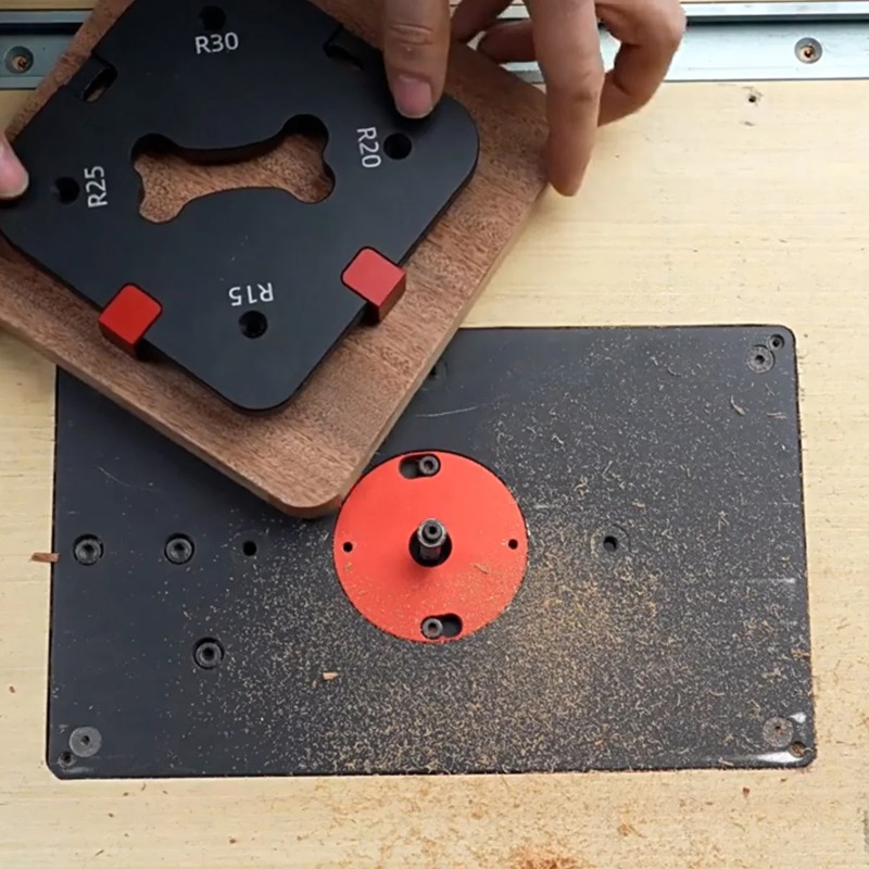 Woodworking Templates - R15/R20/R25/R30/R35/R40/R45/R50 Modello per la creazione di