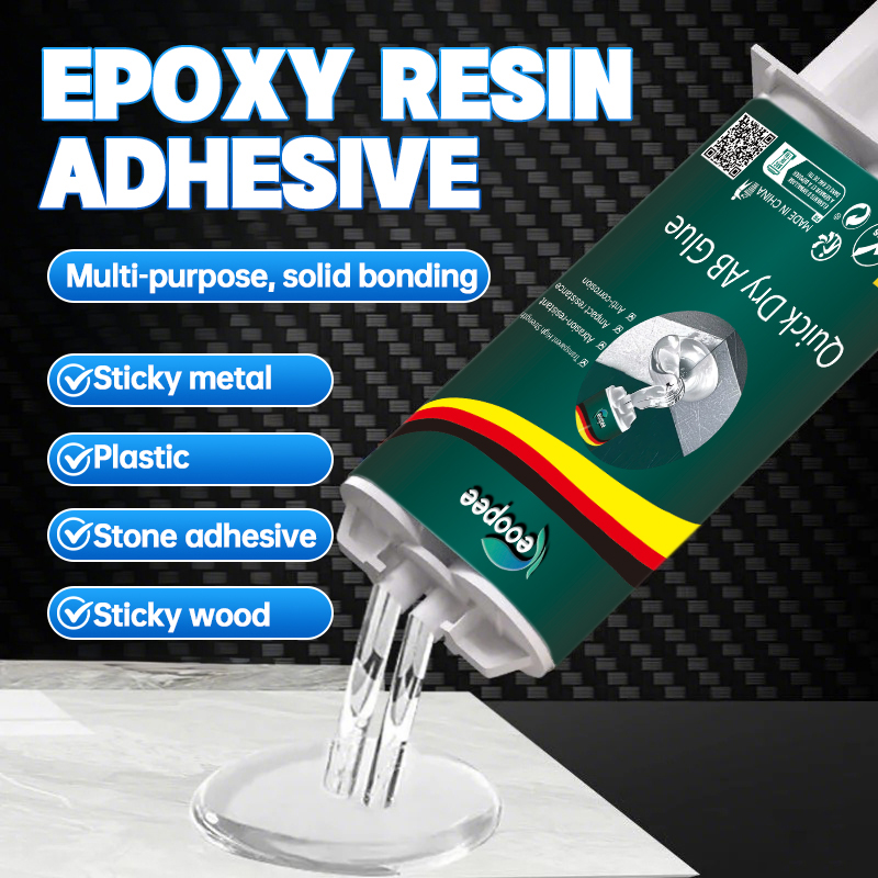 Woodworking Epoxy - Colla epossidica AB, adesivo trasparente a