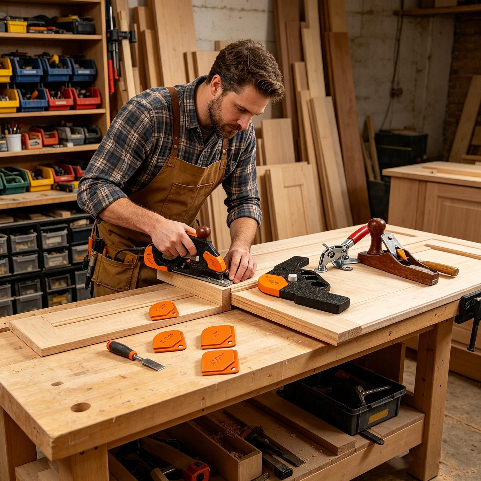 Woodworking Templates - Set di 5 Modelli per Arrotondamento