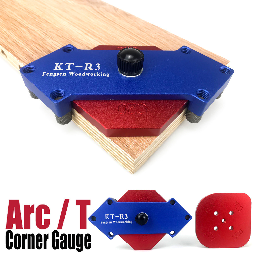 Woodworking Templates - Mascherina per il posizionamento ad arco