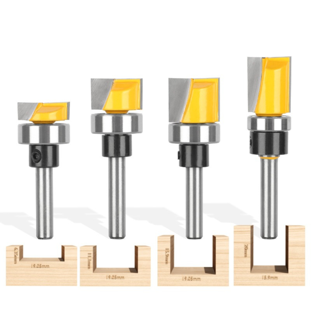 Fresa a filo con cuscinetto e  - Woodworking Templates recensione e prezzo