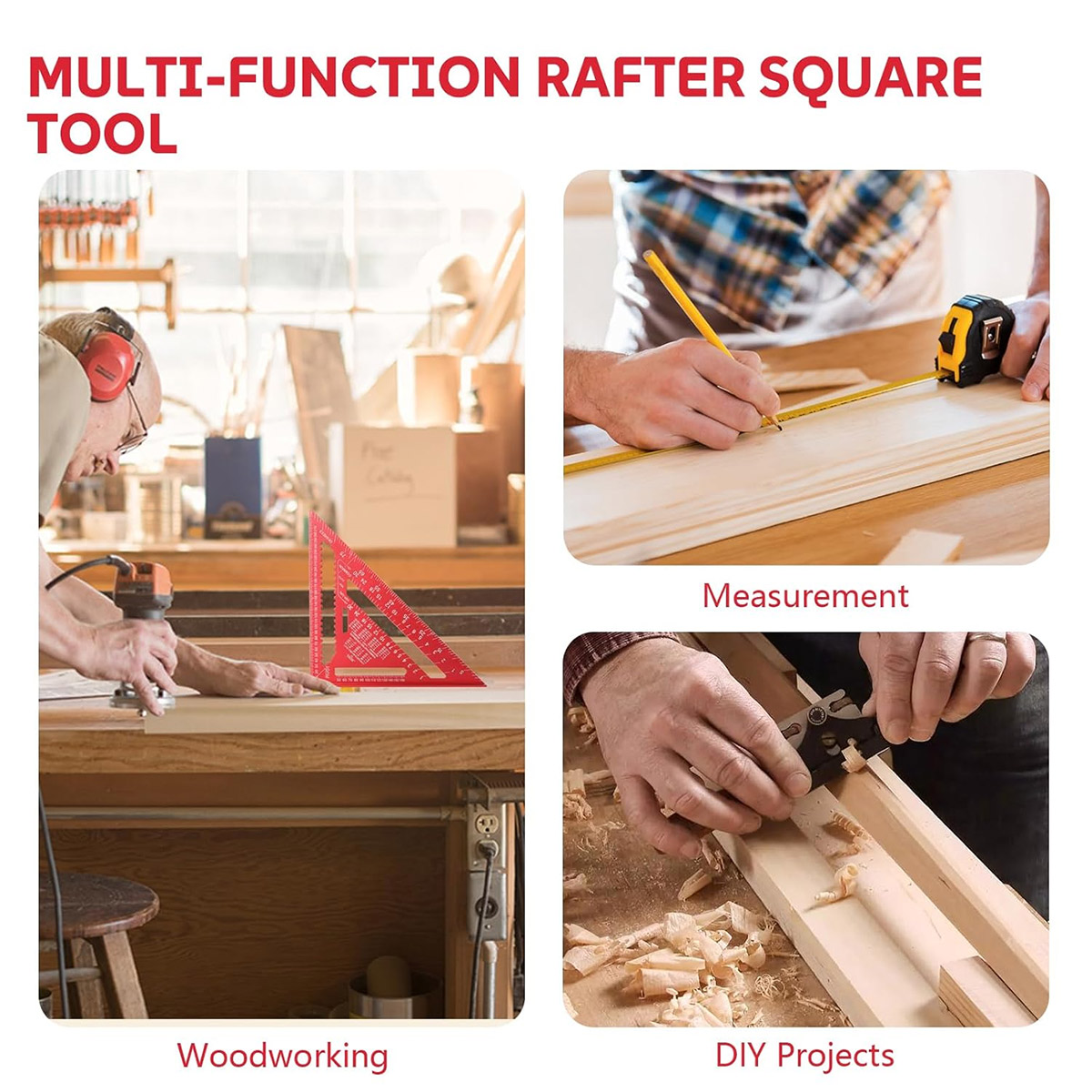 Righello Triangolare in Lega d - Woodworking Basic Tools recensione e prezzo