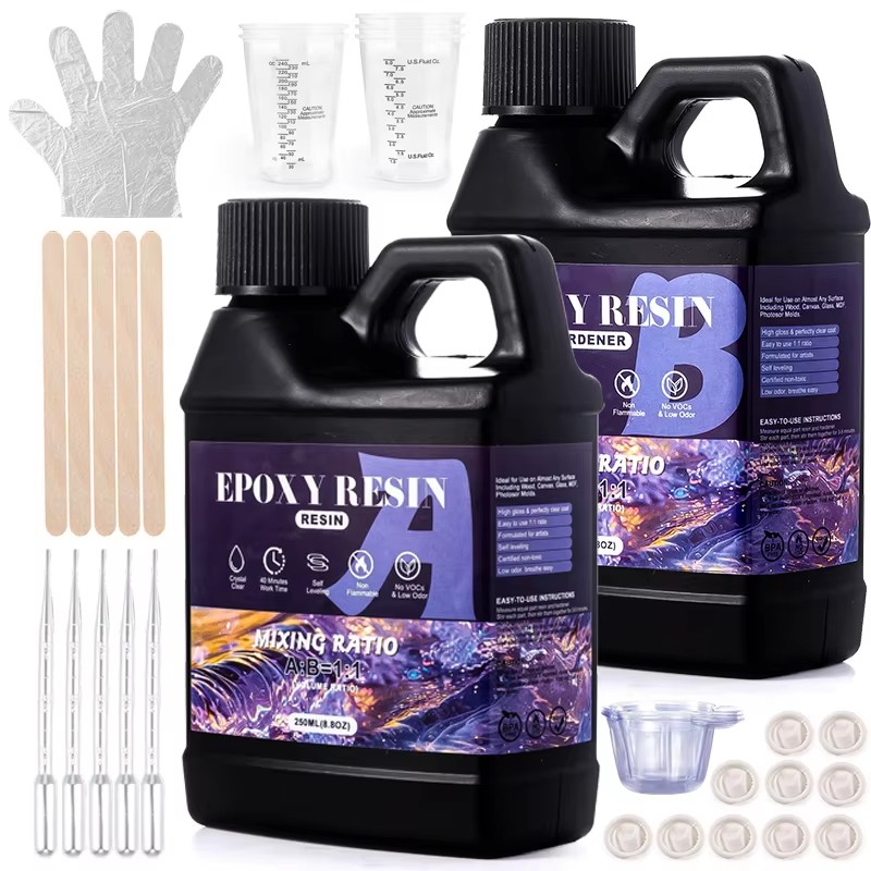 Kit in resina epossidica 1:1 E - Woodworking Resin recensione e prezzo