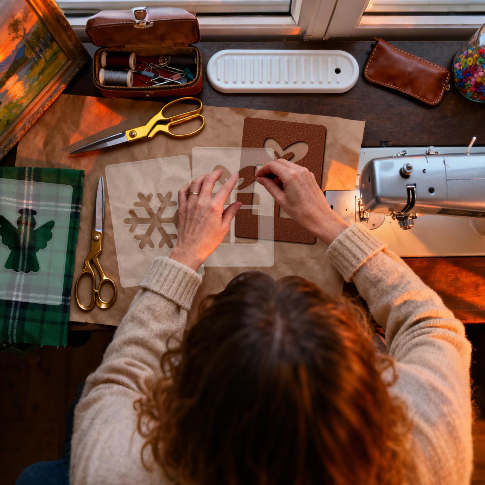 Stencil natalizio Stencil port - Woodworking Templates recensione e prezzo