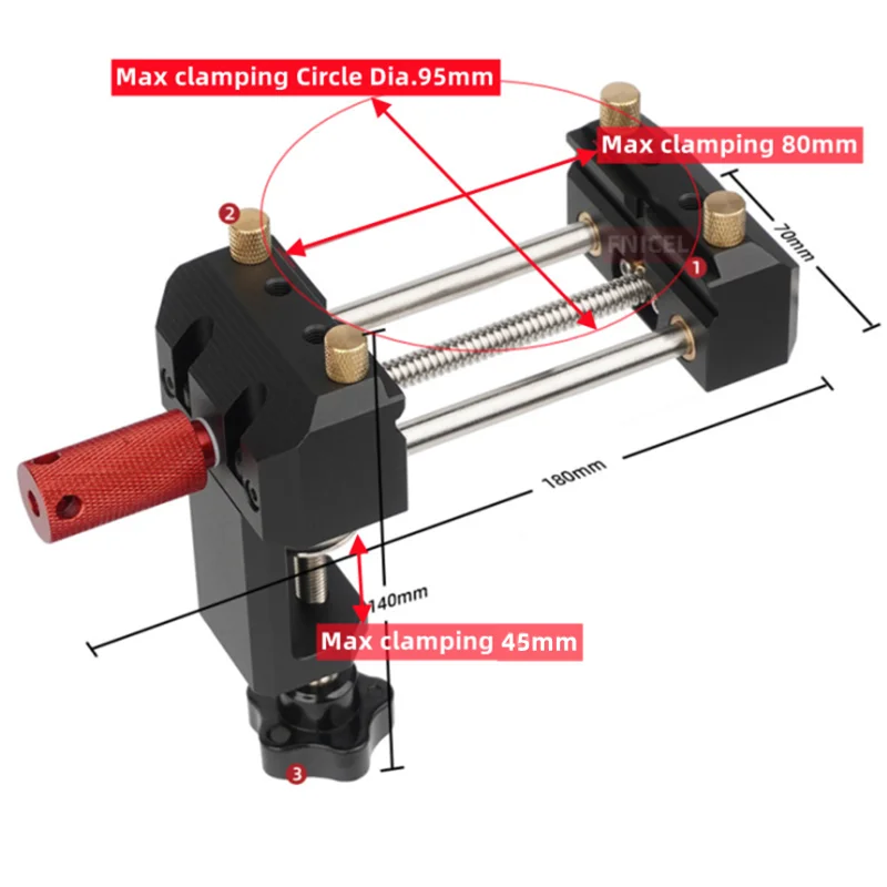 Morsa da tavolo multifunzione  - Woodworking Clamp recensione e prezzo