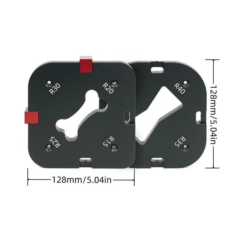 R15/R20/R25/R30/R35/R40/R45/R5 - Woodworking Templates recensione e prezzo