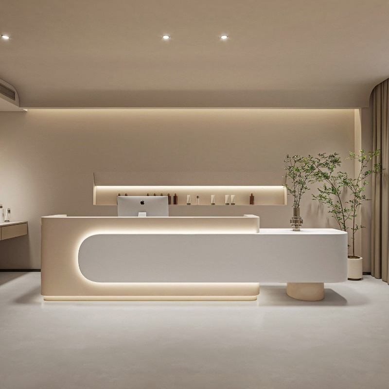 Bancone Reception Moderno di L - Woodworking Institute recensione e prezzo