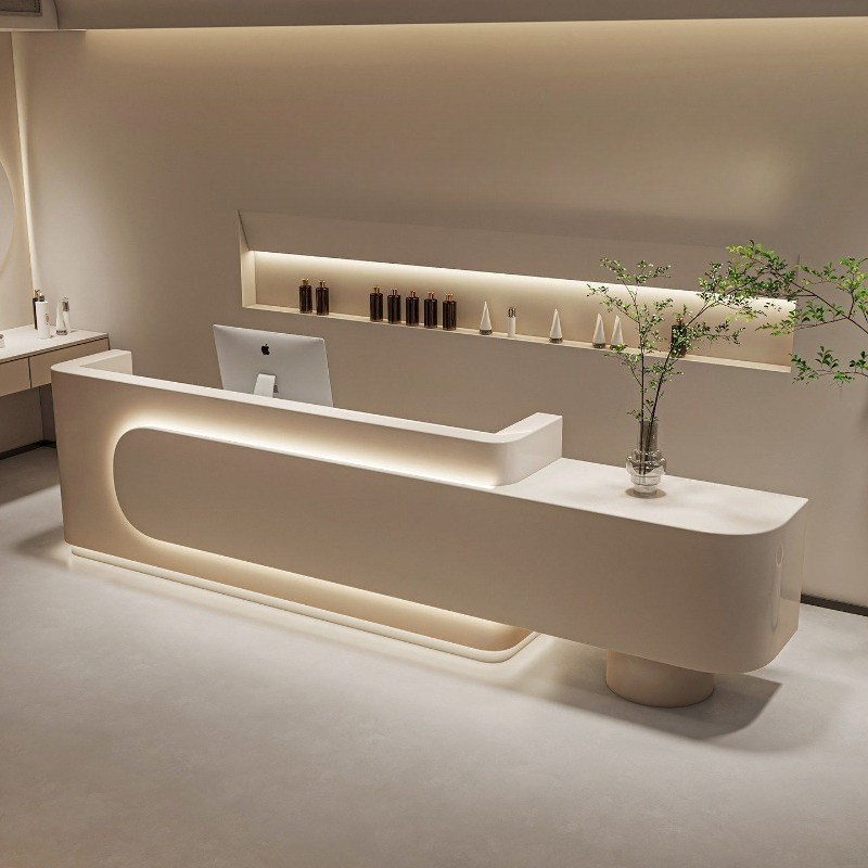 Bancone Reception Moderno di L - Woodworking Institute recensione e prezzo