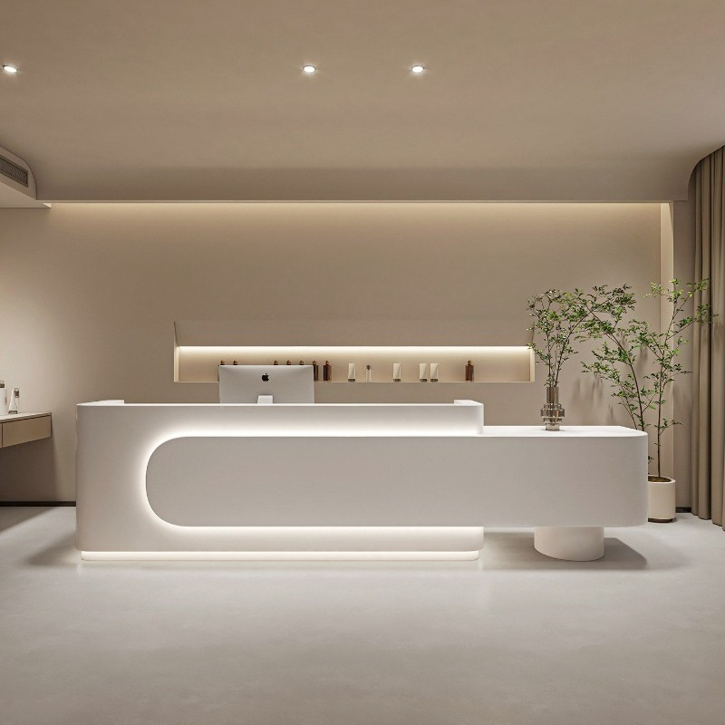 Bancone Reception Moderno di L - Woodworking Institute recensione e prezzo